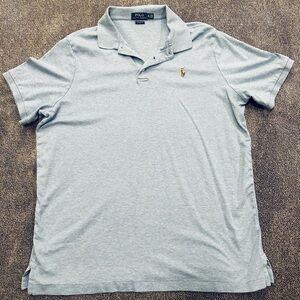Polo by Ralph Lauren light blue classic fit polo. XL